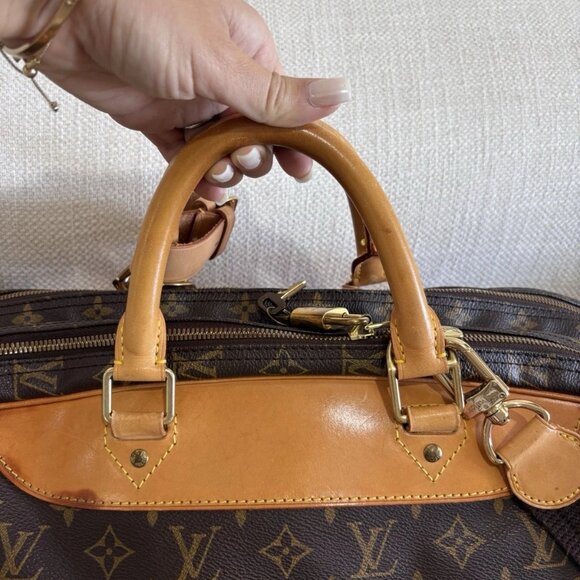 Authentic Louis Vuitton Alize 24 travel suitcase with strap weekend bag - Picture 5 of 12